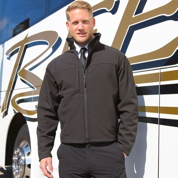 Result Mens Classic Casual Warm Softshell Breathable Weatherproof Jacket /Coat / - Picture 2 of 3